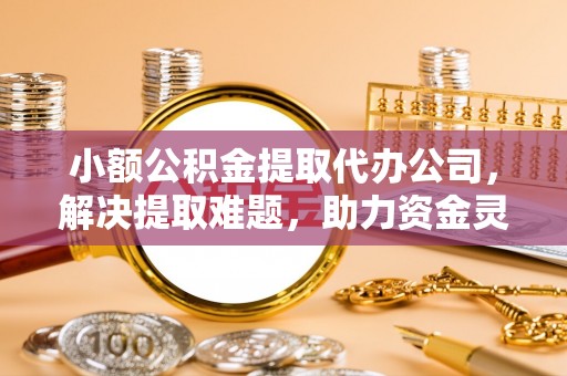 汉南小额公积金提取代办公司，解决提取难题，助力资金灵活使用