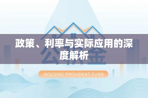 汉南政策、利率与实际应用的深度解析