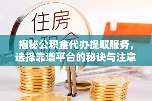 汉南揭秘公积金代办提取服务，选择靠谱平台的秘诀与注意事项