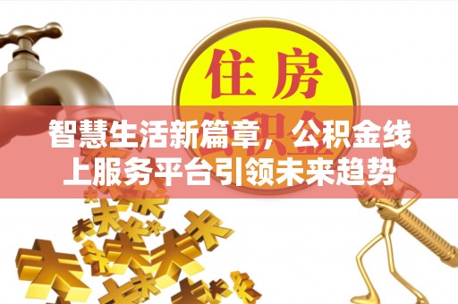 汉南智慧生活新篇章，公积金线上服务平台引领未来趋势