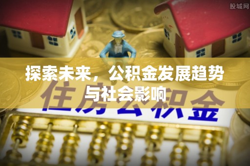 汉南探索未来，公积金发展趋势与社会影响