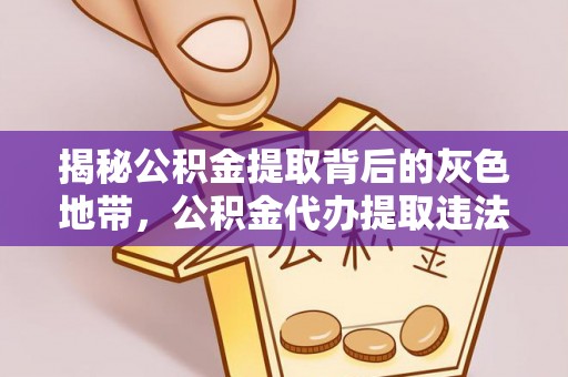 汉南揭秘公积金提取背后的灰色地带，公积金代办提取违法不？