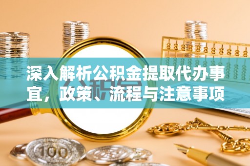 汉南深入解析公积金提取代办事宜，政策、流程与注意事项全攻略