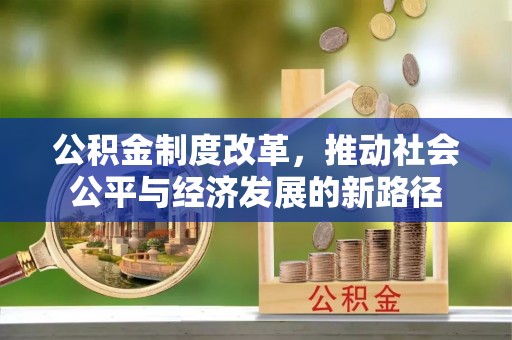 汉南公积金制度改革，推动社会公平与经济发展的新路径