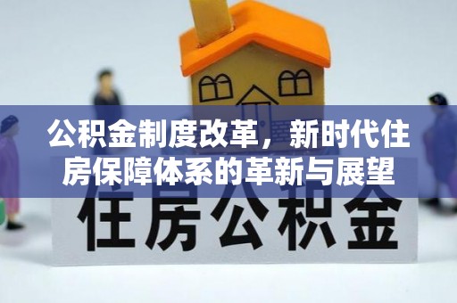 汉南公积金制度改革，新时代住房保障体系的革新与展望