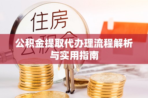 汉南公积金提取代办理流程解析与实用指南